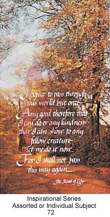 Inspirational Series - Card # 72