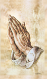 Praying Hands Card