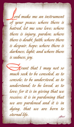 Peace Card