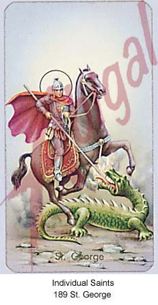 Individual Saints - Card # 189 - St. George