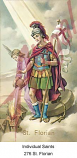Individual Saints - Card # 276 - St. Florian