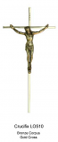 Crucifix LO 510 Bronze