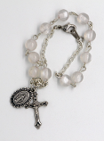 RBB 4235 - Imitation Mother of Pearl Bead Bracelet - 6mm