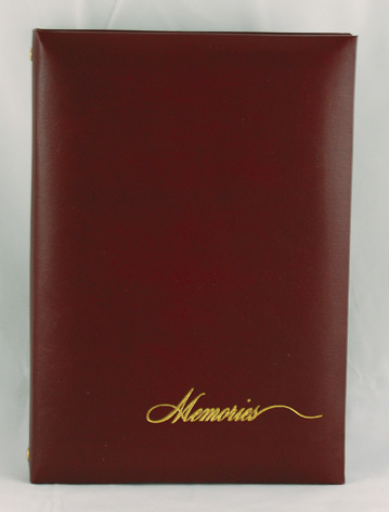 Register Book # 455 - Burgundy
